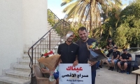 زيارة الى منزل محمود عبد الحليم شيخ يوسف، الذي فقد احدى عينيه جراء اعتداءات الجيش الاسرائيلي